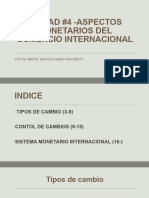 Unidad #4 - Aspectos Monetarios Del Comercio Internacional