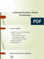 06-The Relational Database Terminology