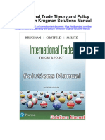 International Trade Theory and Policy 11th Edition Krugman Solutions Manual