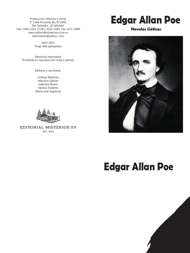 Biografía y cuentos de Edgar Allan Poe | PDF | Edgar Allan Poe
