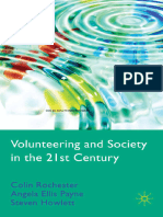 Colin Rochester, Angela Ellis Paine, Steven Howlett, Meta Zimmeck (Auth.) - Volunteering and Society in The 21st Century-Palgrave Macmillan UK (2010)