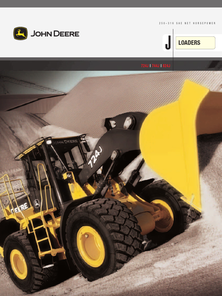 Wheel Loaders J Series Dkajpldr | PDF | Loader (Equipment) | Manual ...
