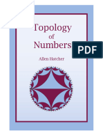 Topology of Numbers - Hatcher