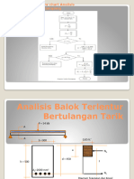 Analisis Balok Terlentur