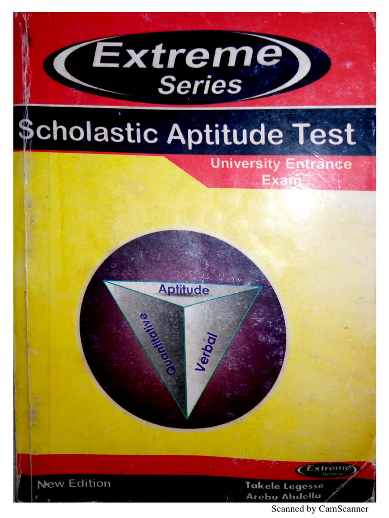Scholastic Aptitude Test Sat Pdf