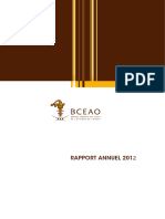 Rapport Annuel de La Bceao 2012