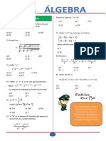 Algebra Primer Repaso