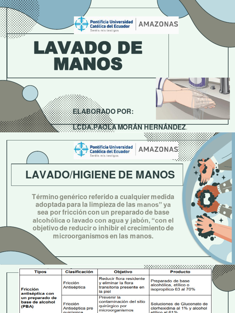 5 Momentos para el Lavado de Manos | PDF | Lavado de manos | Higiene