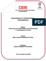 Cuadro Comparativo Criminologia y Criminalistica