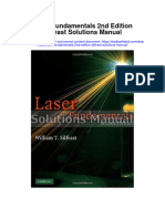 Laser Fundamentals 2nd Edition Silfvast Solutions Manual