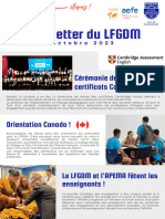 OCT.23 - Newsletter LFGDM