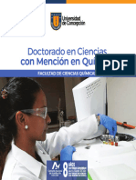 Doctorado en Ciencias Con Mención en Química