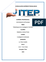 Metodologia de La Investigación