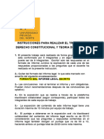 Instrucciones de Examen Parcial