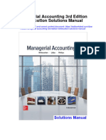 Managerial Accounting 3rd Edition Whitecotton Solutions Manual