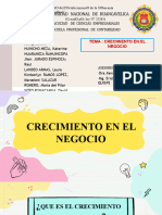 CRECIMIENTO EN EL NEGOCIO Gaa