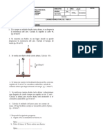 Examen Bimestral 2do Secundaria - FISICA