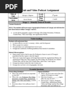 Download GA Regions Unit and Video Podcast by Jennifer Piner SN68709902 doc pdf