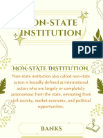Non-State Institution