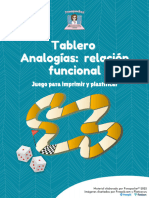 Tablero Analogias Relacion Funcional Niri8r