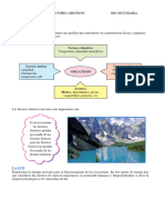 Los Factores Abióticos para Tercer Grado de Secundaria