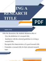 Formulating A Research Title 2