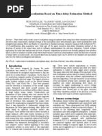 Acoustic Source Localization Based On Time-Delay Estimation Method