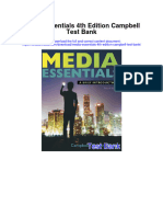 Media Essentials 4th Edition Campbell Test Bank