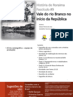 FASCÍCULO - 9 O Rio Branco Na Primeira República