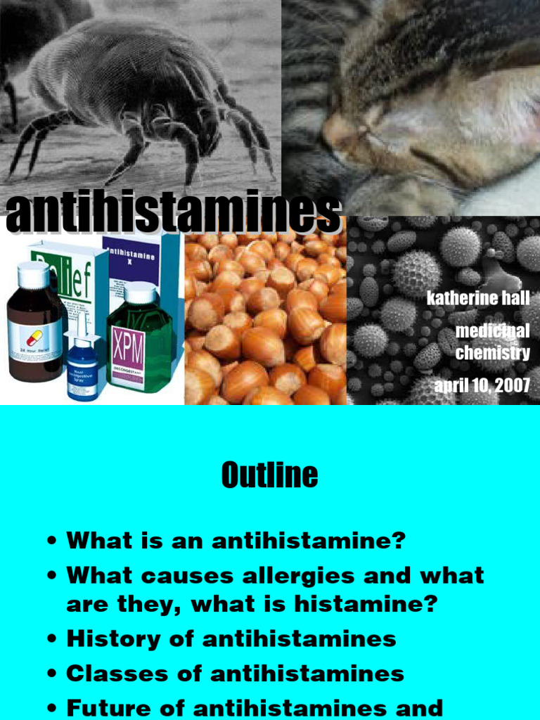 Overview of Antihistamines and Allergies | PDF | Allergy | Diseases And ...