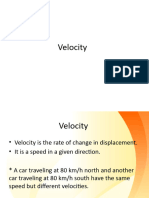 Velocity