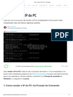 Como Mudar o IP Do PC - Tecnoblog