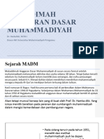 Materi 2 - Muqodimah Anggaran Dasar Muhammadiyah