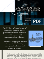 Expansionary and Fiscal Policy Tools To Stabilize The Economy