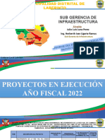 Sub Gerencia de Infraestructura: Ing. Herberth Ivan Ugarte Ramos Julio Luis Luna Perez