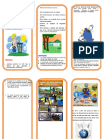 Triptico Cuidado Del Medio Ambiente