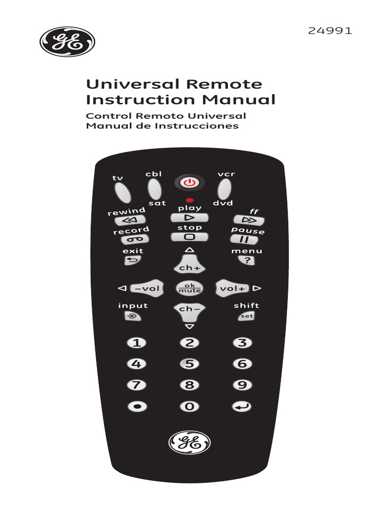 Manual-V2 | PDF | Menu (Computing) | Remote Control
