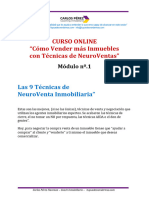 Las 9 Tecnicas de NeuroVenta Inmobiliaria