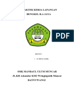 Praktek Kerja Lapangan Bengkel R.A Jaya: Disusun