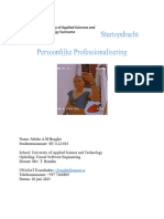 Julisha B Persoonlijke Professionalisering F