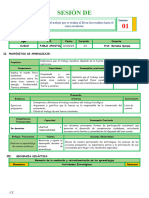 5° Sesión de Aprendizaje Sesión 1-Sem.1-Exp.6-Cyt