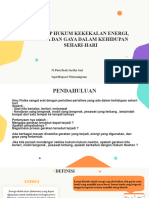 Prinsip HK Kekekalan Energi, Usaha Dan Gaya Dalam Kehidupan Sehari-Hari