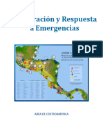 Plan de Emergencia Area de Centro America