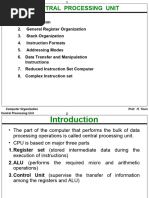 Central Processing Unit