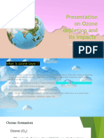 EVS Ozone Depletion and Its Impacts