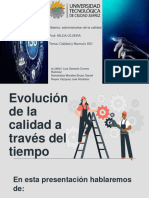 Evolucion de La Calidad