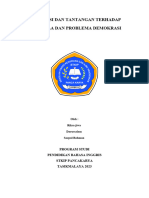 Demokrasi Pancasila Dan Relevansinya Terhadap Kesenjangan Hukum Di Indonesia