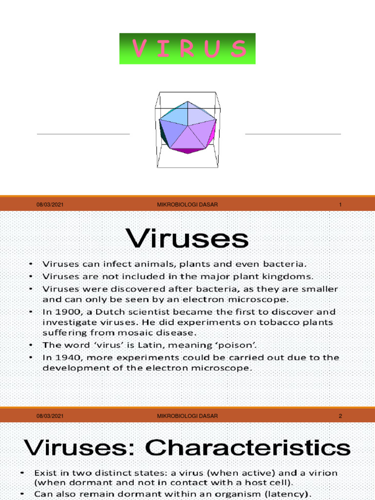 5 Virus | PDF | Virus | Cell (Biology)