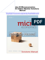 Principles of Microeconomics Canadian 6th Edition Mankiw Solutions Manual