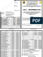 July - December - Preaching - Plan - 2023 Final